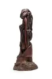 Geoffrey Armstrong, Untitled (Abstract Figure), carved wood