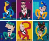 Norman Catherine, Suit Suite, six, giclée print on paper