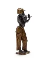 Sidney Beck, Penny Whistler, painted bronze
