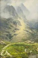 Sneuberg by Edward Roworth, oil on board, sold Apr 2024