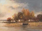 Christiaan Nice, Cottages with Boat