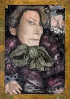 Eris Silke, Portrait of a Woman, mixed media