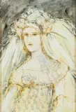 Christo Coetzee, The Bride, oil on card