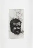 Diane Victor, Ash, etching on paper