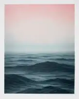 Jake Aikman, The Crossing, seventeen layer screenprint on paper