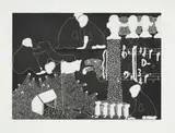Unknown Poem by Kemang Wa Lehulere, aquatint on paper, sold Mar 2024