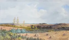 Vera Volschenk, Arbeidsgenot (Dist Riversdale), oil on canvas