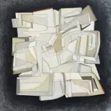 Olaf Bisschoff, Unbearable Lightness, oil on board