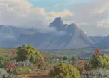 Vera Volschenk, The Sleeping Beauty - Riversdale, oil on board