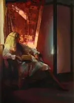 James Mooney, Emma Arras, oil on board