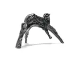 Dylan Lewis, Resting Leopard Maquette (S450), bronze with a brown patina