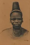 Gerard Bhengu, Portrait of a Woman