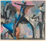 Marino Marini, il' Greco II, aquatint on paper