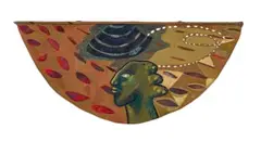 Trudi Dicks, Untitled I (Face), 1995, mixed media on textile