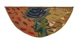 Trudi Dicks, Untitled I (Face), 1995, mixed media on textile