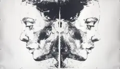 Lionel Smit, Mirror Portrait, screenprint on paper