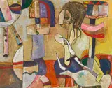 Speelman Mahlangu, Untitled (Abstract)