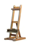 Easel by Gabriel de Jongh, wood and metal, sold Mar 2024