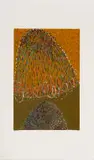 Trudi Dicks, Silhouette, linocut on paper