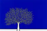 Richard Scott, Ultra Marine Blue Tree, giclée print on paper