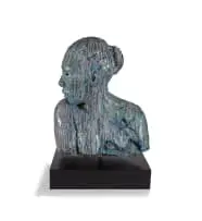 Lionel Smit, Divert No 1, painted resin and fibreglass on steel base
