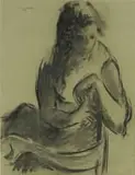 Jean Welz, Seated Woman