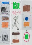 Samson Mnisi, Abstract Compositions, nine