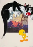 Wayne Barker, Twitter, screenprint on card