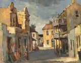 Alexander Rose-Innes, Ayre Street, oil on canvas