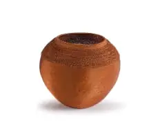 Gcinani Duma, A Threads of Africa copper wire bowl, 2022, with bristle rim