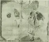 Deborah Bell, Ma Ubu III, etching on paper