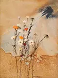 George Boys, Cosmos, oil on board