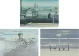 Nils Burwitz, Tidal Zone, three, colour screenprint on paper