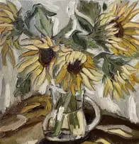 Erin Chaplin, Apoidea, oil on linen canvas