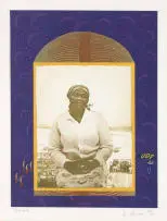 Sue Williamson, Albertina Sisulu, from A Few South Africans series, photo etching and screenprint collage on paper