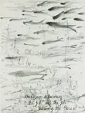 Deborah Bell, The Ocean is Becoming the Fish, etching on paper