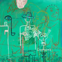 Wayne Barker, Memory I, oil on canvas