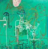 Wayne Barker, Memory I, oil on canvas