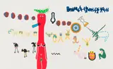 Girl by Walter Battiss, colour screenprint on paper, sold Feb 2024