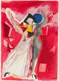 Marino Marini, La Traviata, eleven colour lithograph on paper