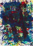 Sam Francis, Untitled (SF 349), 1973, colour lithograph on paper
