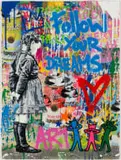 Thierry Guetta, Artist Within, 2022, mixed media on paper