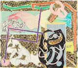 Frank Stella, Shards II, colour screenprint and offset lithograph on paper