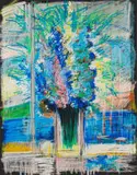 Isaac Kahn, Flowers, 2021, giclée print on paper