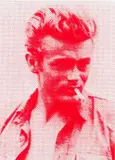 Russell Young, James Dean, acrylic screenprint on paper