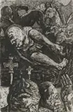 Johann Louw, Figures, etching and aquatint on paper