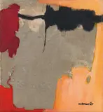 Trevor Coleman, The Grey, mixed media on canvas