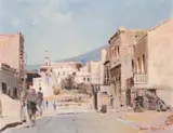 Cape Street by Errol Boyley, oil on board, sold Feb 2024