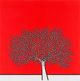 Richard Scott, My Red Tree, giclée print on paper