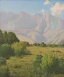 Jan Ernst Abraham Volschenk, Wild Dagga (Leonotis Leonurus) in the Leeuw River Valley, Swellendam